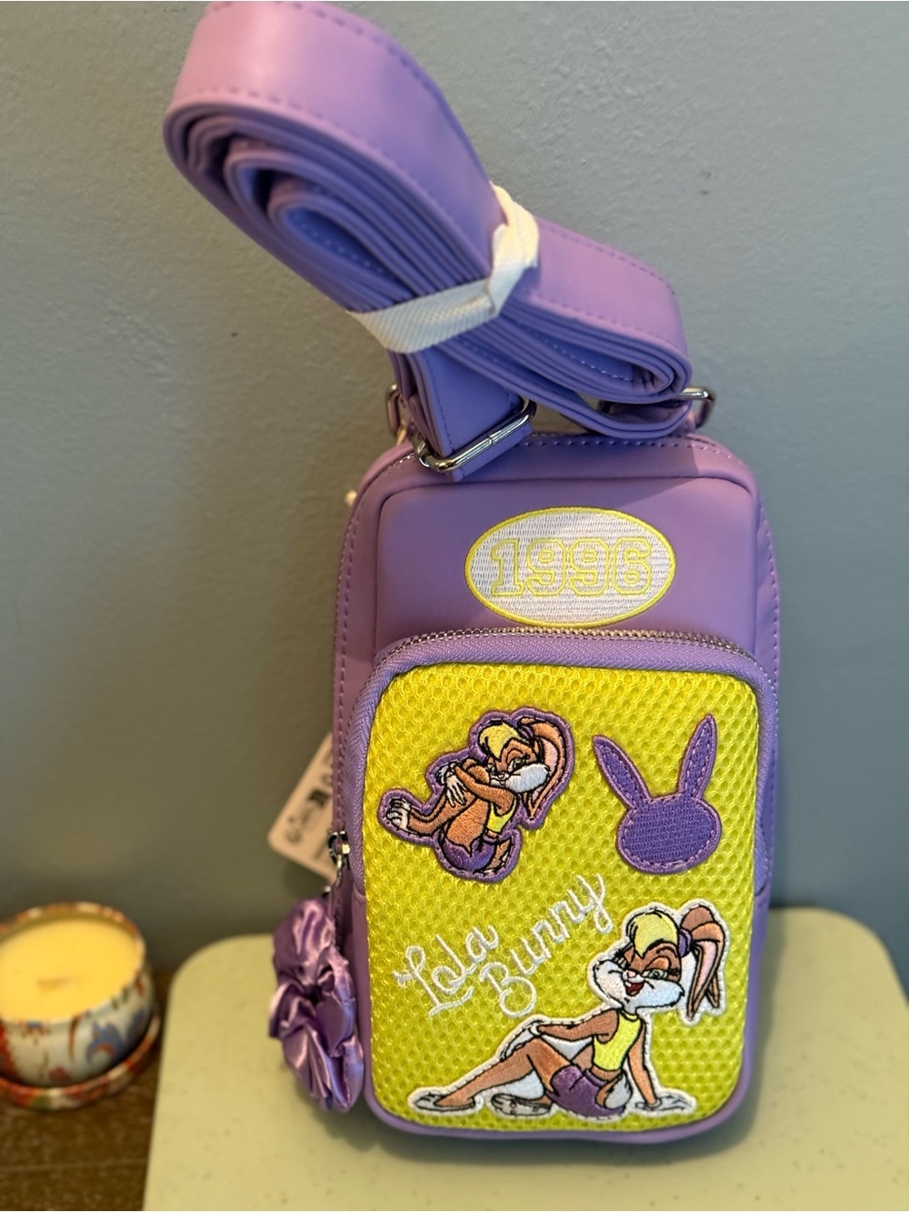 Loungefly Looney Tunes Lola Bunny Mini Crossbody Bag